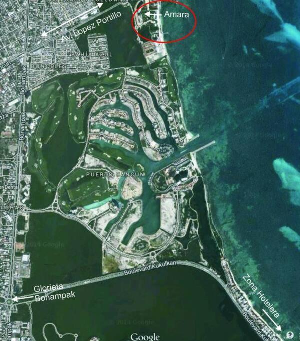 Punta Me Luxury Apartments Ocean View & Beach Front In Amara Cancún Exterior foto
